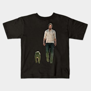 Retro vinrage John Wick Kids T-Shirt